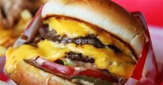 100 Most Popular Fast Food Items