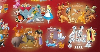 The Best of Disney Before 2011 (No Disney Princesses)