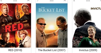 Morgan Freeman Movies Seen by SW