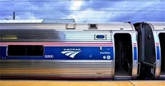 Some Amtrak Routes and Stations