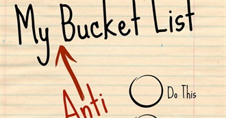 Mariana Anti-Bucket List