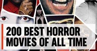 200 Best Horror Movies of All-Time (Rotten Tomatoes)