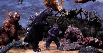 86 Kaiju (怪獣 Kaijū) (Giant Monster/Strange Creature) Films!