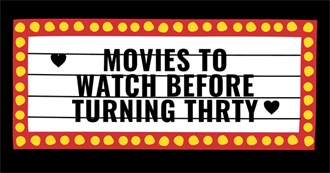 Films to Watch - Before Turning Thirty