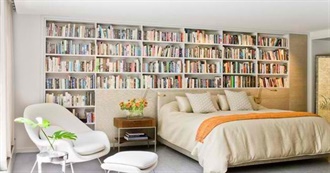 Books on Mary&#39;s Bedroom Shelf