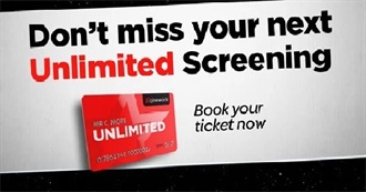 Cineworld Unlimited Screenings 2024