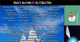 Bad Games Icebergs