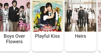 Kdrama and CDrama List Challenge 2019