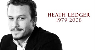 Heath Ledger, Filmography (1979-2008)