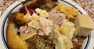 Food at Lor&#39;s 2023 Thanksgiving Dinner