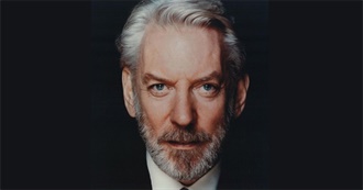 Donald Sutherland Movieography