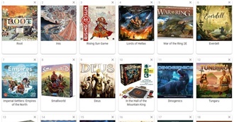 Ryner&#39;s Top 100 Board Games