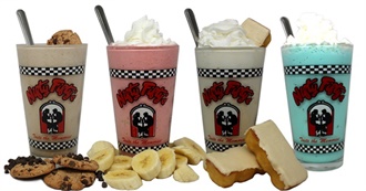 Nifty Fifty&#39;s Milkshake Flavors