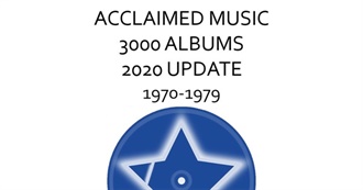 Acclaimed Music&#39;s Top Albums of All Time (2020 Update) 1970-1979