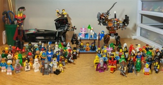 Lego Themed Characters From the Lego Movies