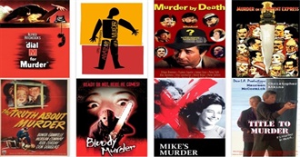 Ranker&#39;s Best Movies With Murder in the Title