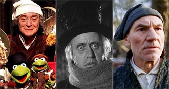 Actors Portraying Iconic Characters - Ebenezer Scrooge