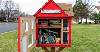 Books Acquired From the Little Free Library During 1st Year of Residency