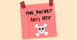 Anti-Bucket List