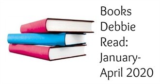 Books Debbie Read: January - April 2020