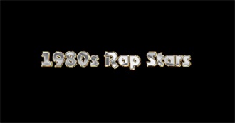 1980s Rap Stars (Male)