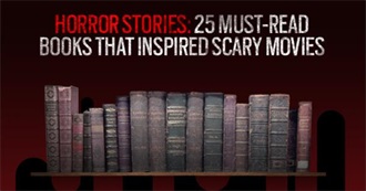 25 Books That Inspired Scary Movies