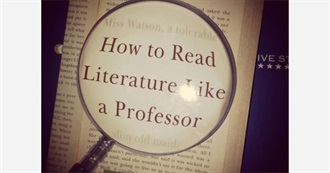 How to Read Literature Like a Professor