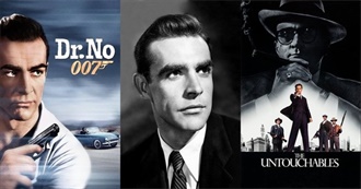 20 Most Popular Movies of Sean Connery