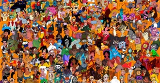 Four-Hundred and Forty-Four Disney Characters