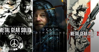 Hideo Kojima Games