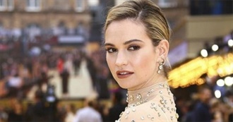 Lily James Filmography (May 2021)