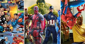 Marvel Cinematic Universe Movies in Order