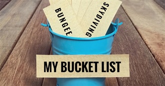 Mariana Bucket List