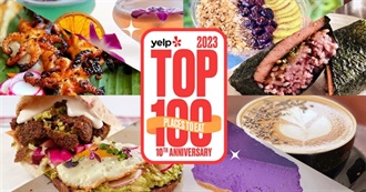 Yelp&#39;s Top 100 US Restaurants 2023