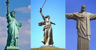 Top 100 Tallest Statues in the World