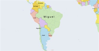 Common Names in Latin America