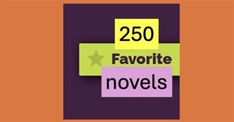 Todd&#39;s 250 Favorite Novels