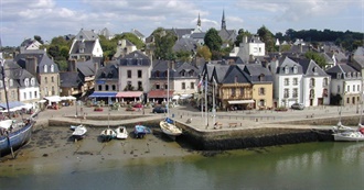 French Towns Anna Has Visited as of March 2020