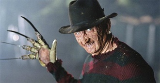 Nightmare on Elm Street Movies Ranked by Blue