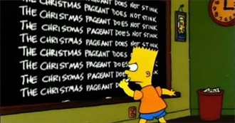 Bart Simpson&#39;s Blackboard Gags (Things You Have Gotten in Trouble For)