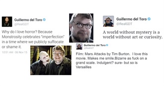 Guillermo Del Toro&#39;s Twitter Film Recommendations