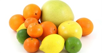 60 Types of Citrus Fruit