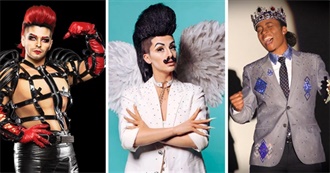 Tehn&#39;s List of Drag Queens, Kings, and Performers Part 1