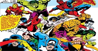 Characters From Classic Marvel Superhero Origins