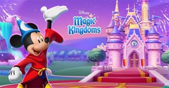 Disney Magic Kingdoms Game Characters - May, 2022