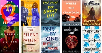 Goodreads&#39; Most Read Books This Week in the United States (10/11/20)