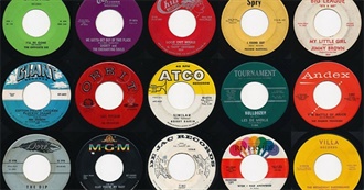 12 Rare 45s by Rhythm and Blues Vocal Groups