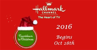 Hallmark Channel Christmas Movies 2016