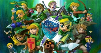 The Legend of Zelda Main Series Games