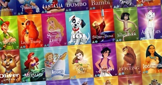 All Disney Classics With Sleeves (UK)